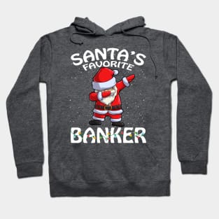 Santas Favorite Banker Christmas Hoodie